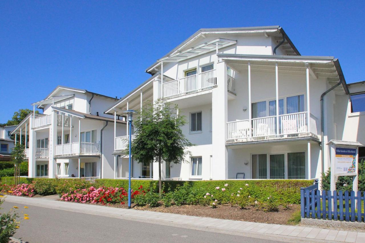Balkon, Gratis Nutzung Vom Ahoi Erlebnisbad Und Sauna In Sellin - Villa Karola Fewo 09 Goehren  Dış mekan fotoğraf
